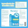 image:imageAquapaw  Hypoallergenic Dog Shampoo  Deodorizing Pet Shampoo Cleans Smelly Dogs  Soothes and Moisturizes Dry Sensitive Skin  pHBalanced and ParabenFree  Aloe Oatmeal 16 oz Bottle
