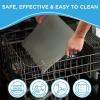 image:imageAquapaw 1Pack NonSlip Pet Feeding Mat  Medium  19 x 12  Waterproof Eating Surface Dishwasher Safe amp Easy to Clean  Raised Edges to Contain Spills  Pet Food amp Water Mat  GreyGrey