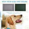 image:imageAquapaw 1Pack NonSlip Pet Feeding Mat  Medium  19 x 12  Waterproof Eating Surface Dishwasher Safe amp Easy to Clean  Raised Edges to Contain Spills  Pet Food amp Water Mat  GreyGrey