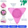 image:imageAquapaw Lick Mat for Dogs 2Pack Suction Cup Dog Slow Feeder Pad amp Licking Mat for Peanut Butter Treats  Calming Dog Bathing Aid Stress Relief amp Mental Stimulation for All Breeds  Pink1Pack Regular