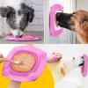 image:imageAquapaw Lick Mat for Dogs 2Pack Suction Cup Dog Slow Feeder Pad amp Licking Mat for Peanut Butter Treats  Calming Dog Bathing Aid Stress Relief amp Mental Stimulation for All Breeds  Pink2Pack XL