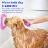 image:imageAquapaw Lick Mat for Dogs 2Pack Suction Cup Dog Slow Feeder Pad amp Licking Mat for Peanut Butter Treats  Calming Dog Bathing Aid Stress Relief amp Mental Stimulation for All Breeds  Pink1Pack XL