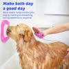 image:imageAquapaw Lick Mat for Dogs 2Pack Suction Cup Dog Slow Feeder Pad amp Licking Mat for Peanut Butter Treats  Calming Dog Bathing Aid Stress Relief amp Mental Stimulation for All Breeds  Pink2Pack XL  Small