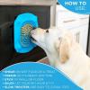image:imageAquapaw Lick Mat for Dogs with Suction Cups  XL Blue 1Pack  Slow Feeder Lick Pads for Dogs amp Grooming Enrichment  Food Mat for Peanut Butter Treats1Pack XL