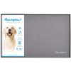 image:imageAquapaw 1Pack NonSlip Pet Feeding Mat  Medium  19 x 12  Waterproof Eating Surface Dishwasher Safe amp Easy to Clean  Raised Edges to Contain Spills  Pet Food amp Water Mat  GreyGrey