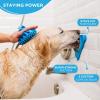 image:imageAquapaw Suction Cup Lick Mat for Dogs  Bath Time Lick Mat for Bathtub  Mental Stimulation Slow Feeder Pad  Peanut Butter Treat Holder  2Pack Regular Blue1 PackRegular
